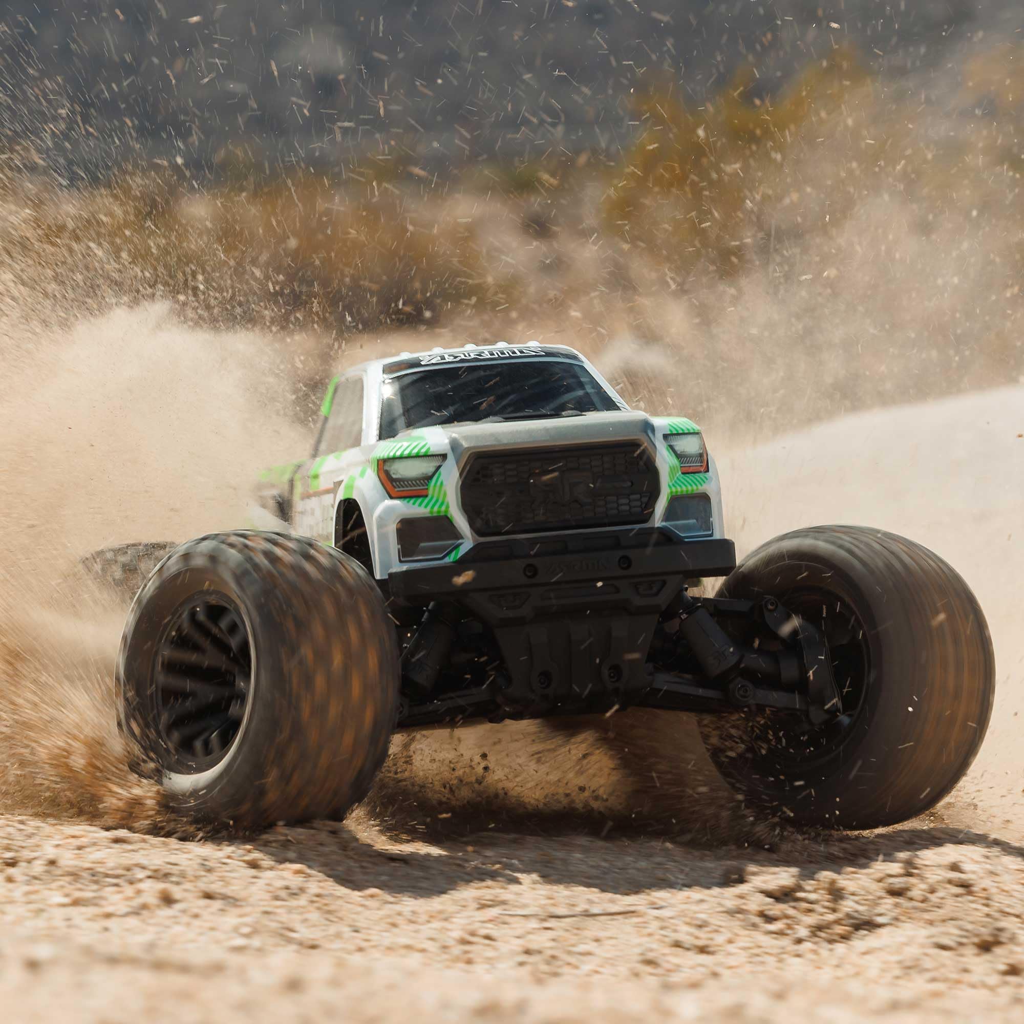 ARRMA 1/10 Granite 4X4 RTR Brushed Monster Truck Green ARA4202V4T1 Car