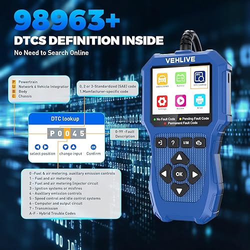 Miniatura 7 de Herramienta de medición de diagnóstico del sistema de motocicleta, escáner Moto OBD2 con prueba de voltaje, lector de código de falla de motocicleta
