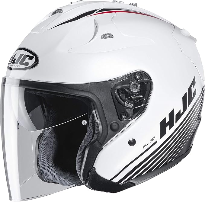 Casco moto HJC FG-JET PATON MC10, Bianco/Nero, S : Amazon.it: Auto e Moto