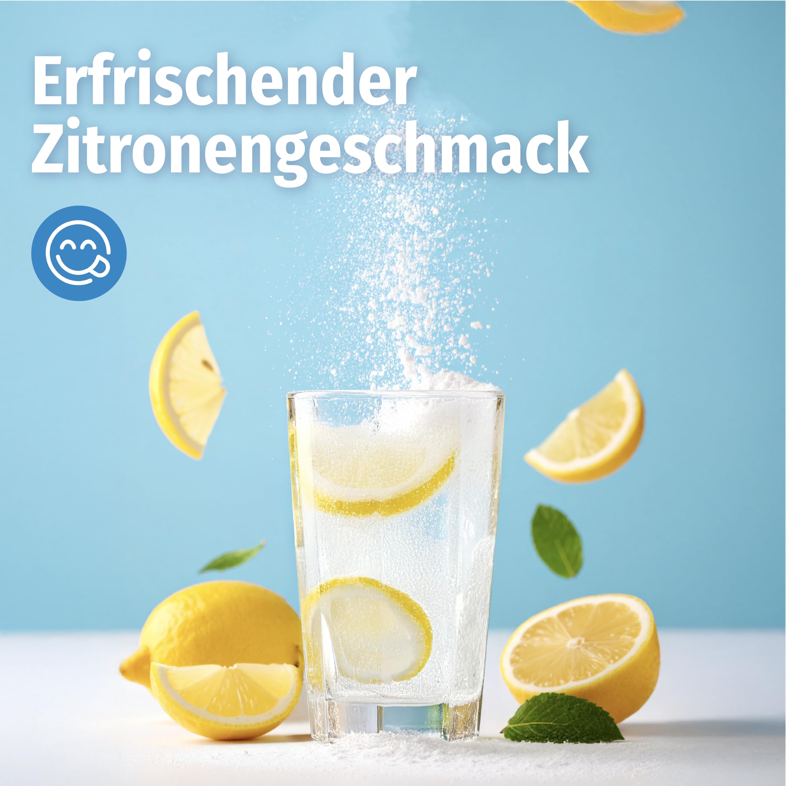 ALL STARS Hydration Electrolytes 300g Fresh Lemon - Elektrolyte Pulver ohne Zucker mit 9 essenziellen Spurenelementen & Mineralstoffen, Kalium, Magnesium, Calcium, Zink & mehr