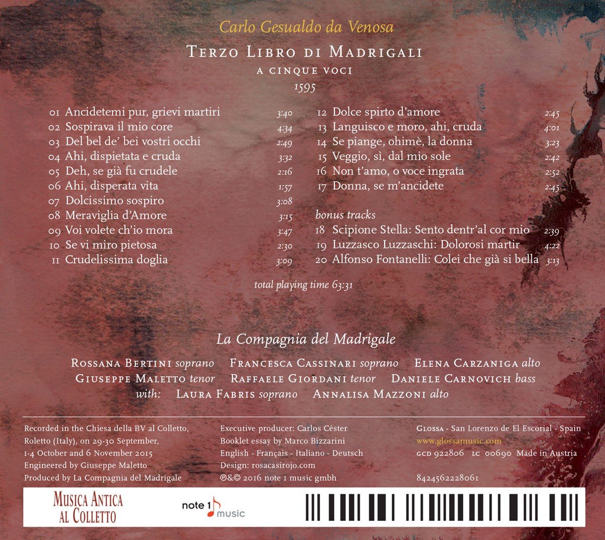 3. Madrigalbuch