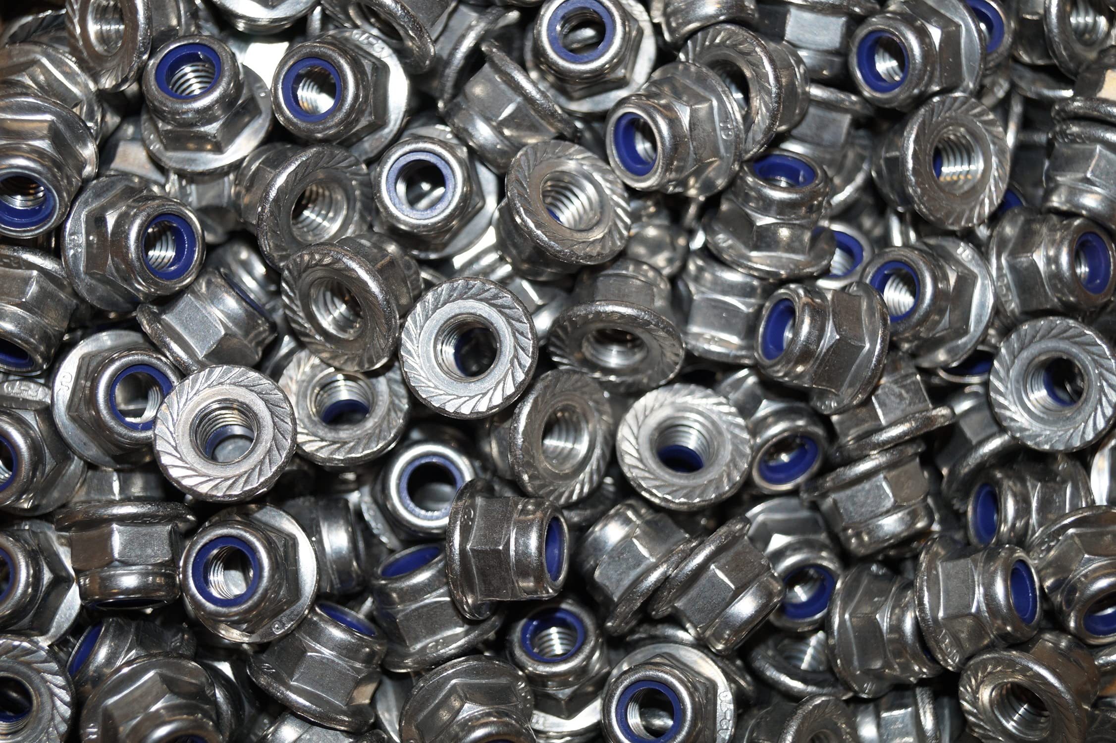 Gleitmo - Tuercas de brida M12, 20 unidades, autofijantes, con dentado de bloqueo DIN 6926, acero inoxidable A2, tuercas hexagonales V2A, tuercas de seguridad A2