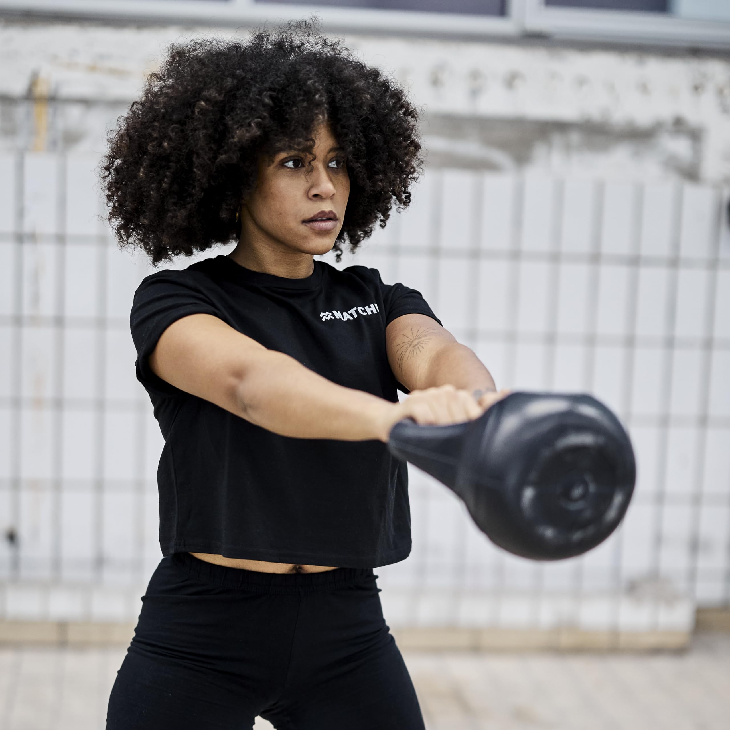 Pesa Rusa 4 Kg De Hormigón Con Recubrimiento De Plástico – Ideal Para Crossfit, Entrenamiento Fuerza Y Principiantes