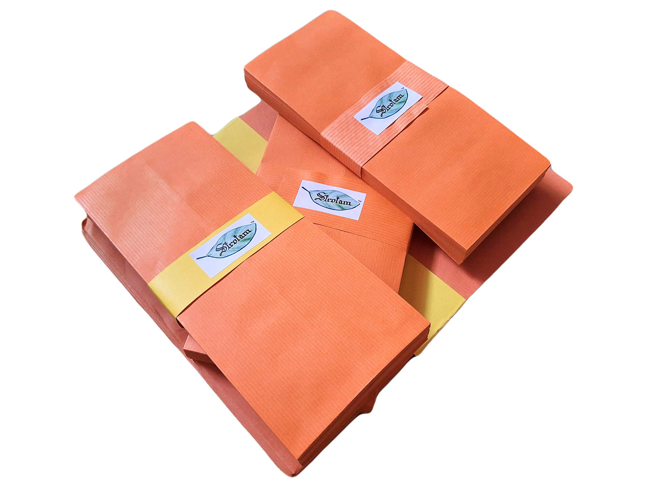 Strotam Brown Envelope 12X10 inch A4 Size Ideal for Home Office Secure Mailing, Pack of 50(More Sizes Inside) 4