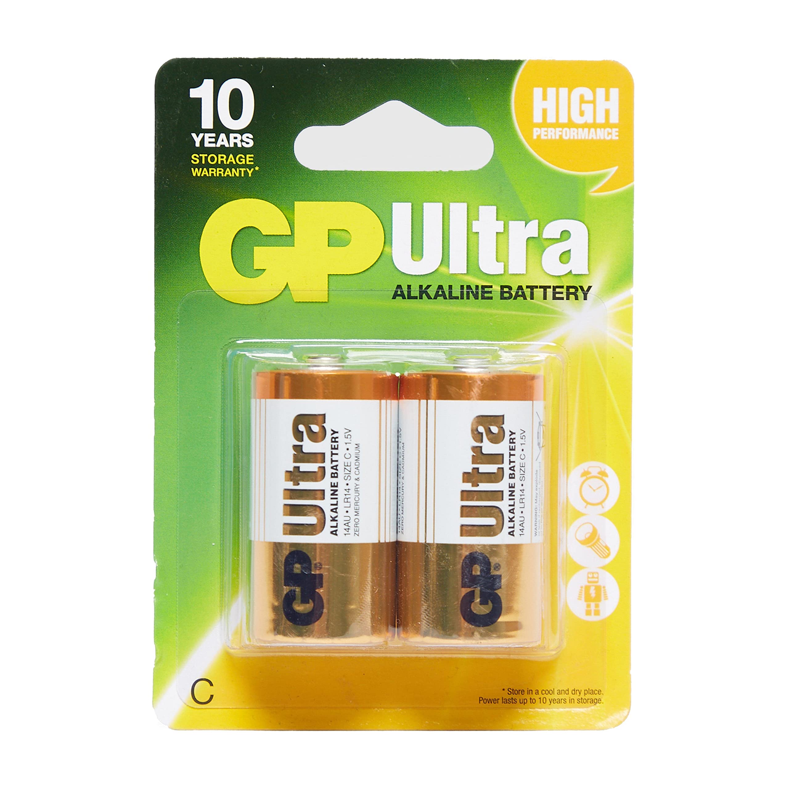 GP Ultra Battery C (Pack of 2)