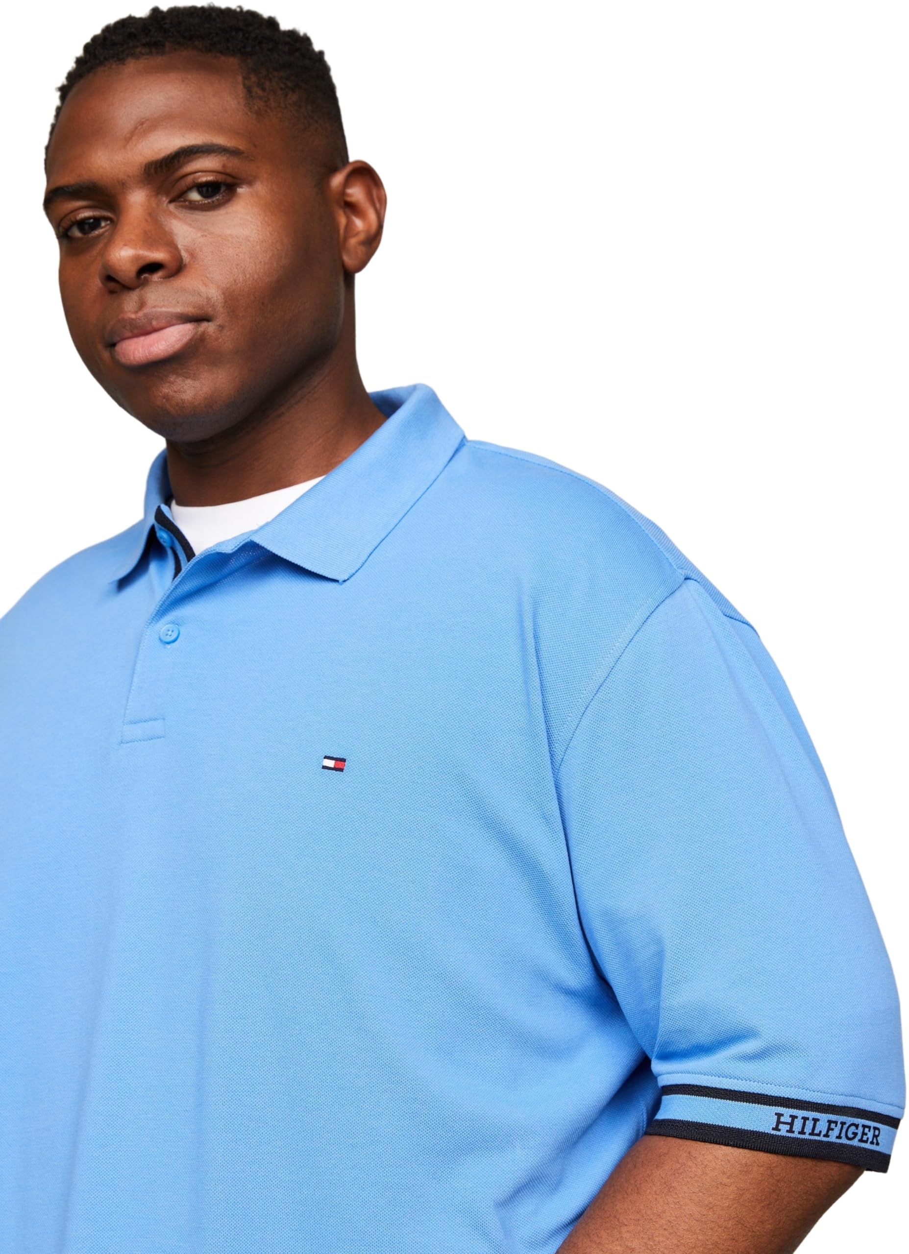 Tommy Hilfiger Polo de manga corta Hombre Plus Slim Fit