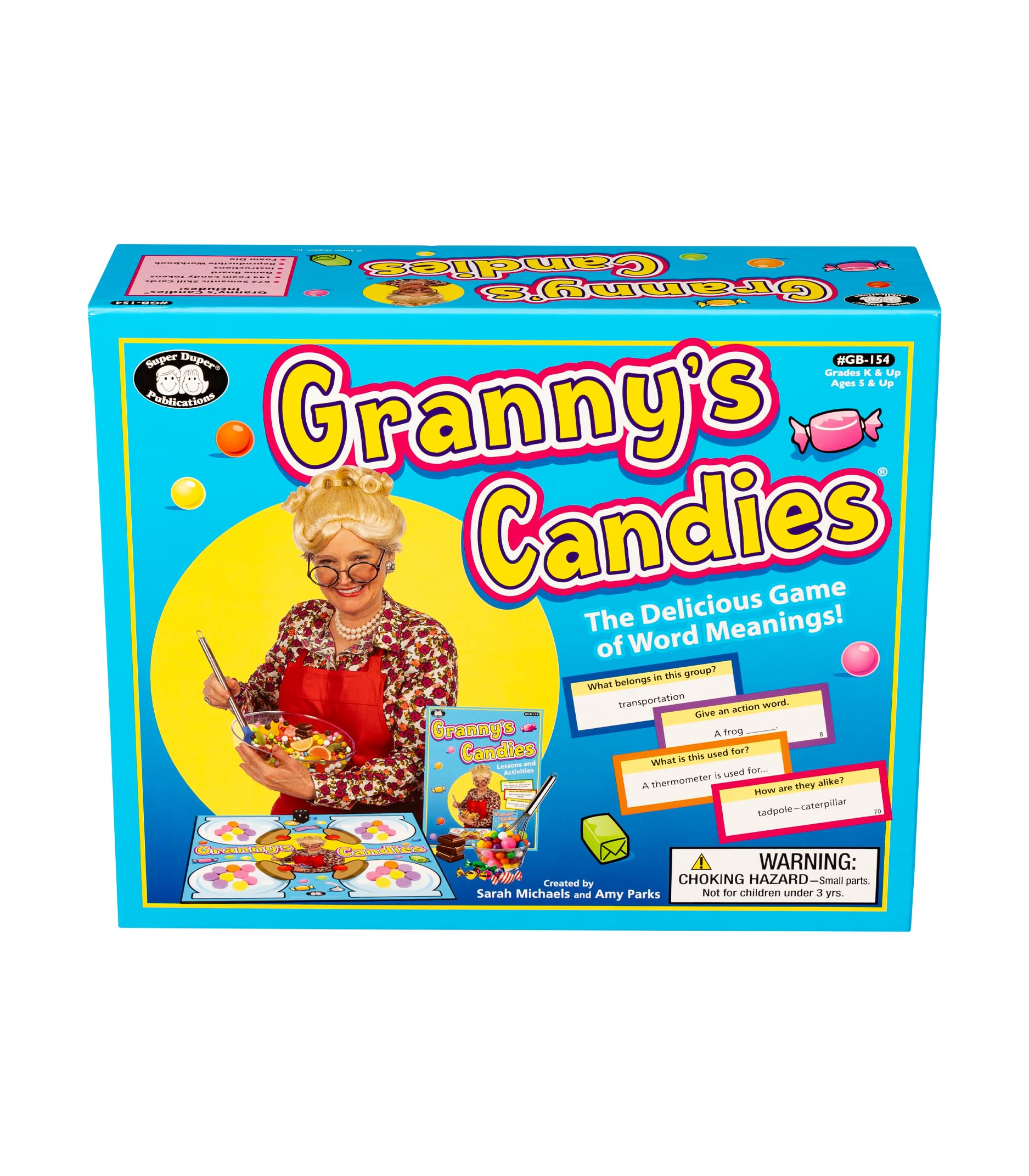 Granny's Candies Vocabulary Game of Word Meanings - Super Duper Educational Learning Toy for Kids