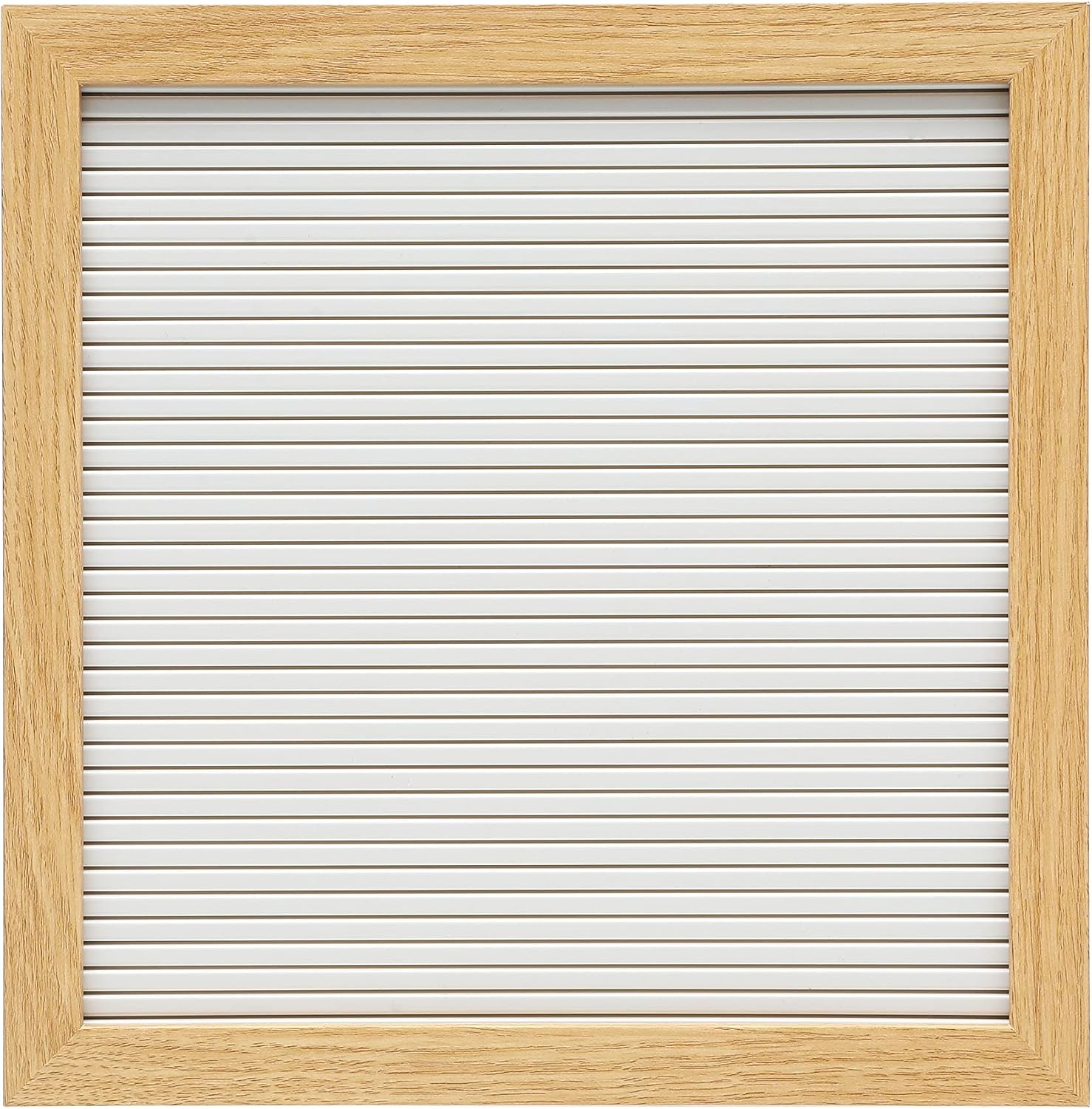 Kate & Milo 10" x 10" White Wooden Letterboard Set image 2