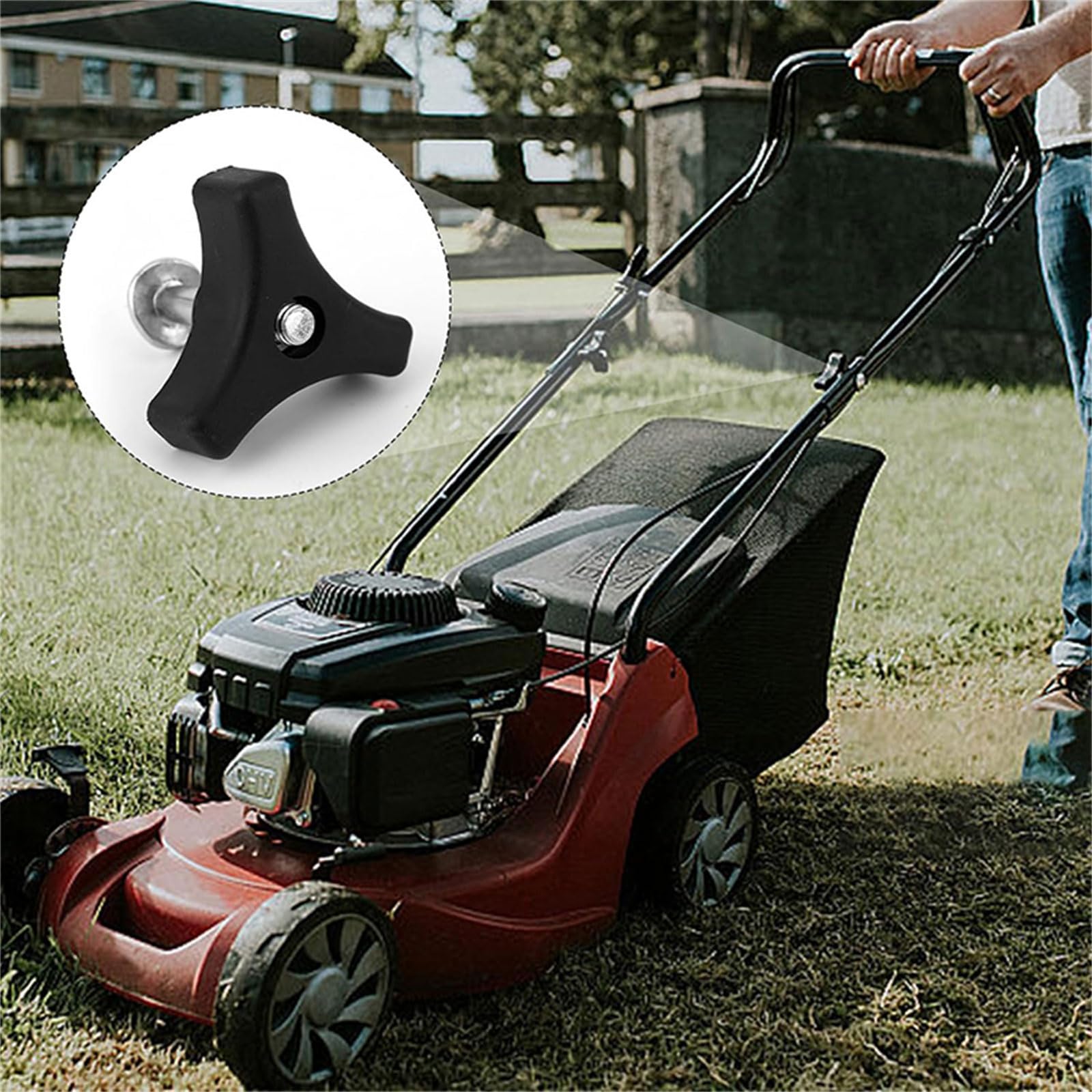 Handle Screw And Nut Parts Triangle Handle Knob Nut Screw Bolts For Field And Trimming