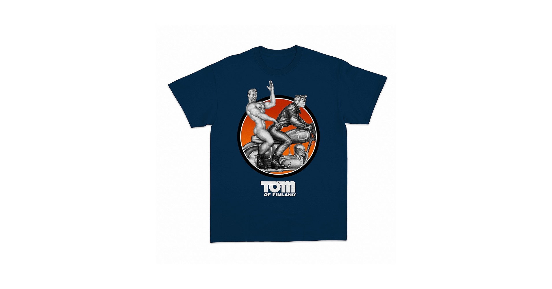 Tom of Finland Easy Rider T Shirt (Gay, Leather Pants