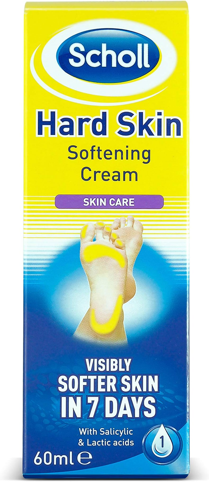 Scholl Hard Skin Softening Cream, 60 ml