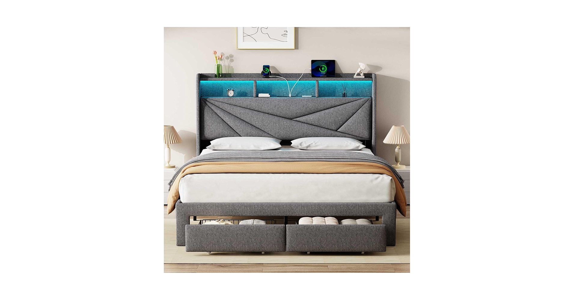 Queen of Allendale さま専用 Samuel Lawrence Bedroom Starlight Queen Upholstered Panel