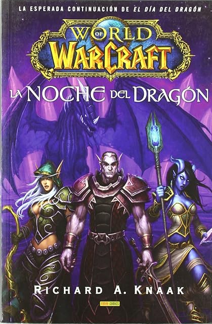 Portada de World of warcraft. La noche del dragon