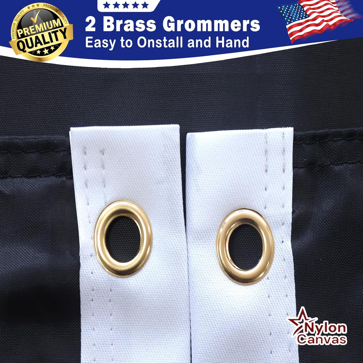 Pow Mia Flag 4x6 Ft Double Sided 3Ply Heavy Duty Nylon Canvas With Brass Grommets You Not Forgotten Military Banner Vivid Color UV protection Fade Resistant for Indoor Outdoor