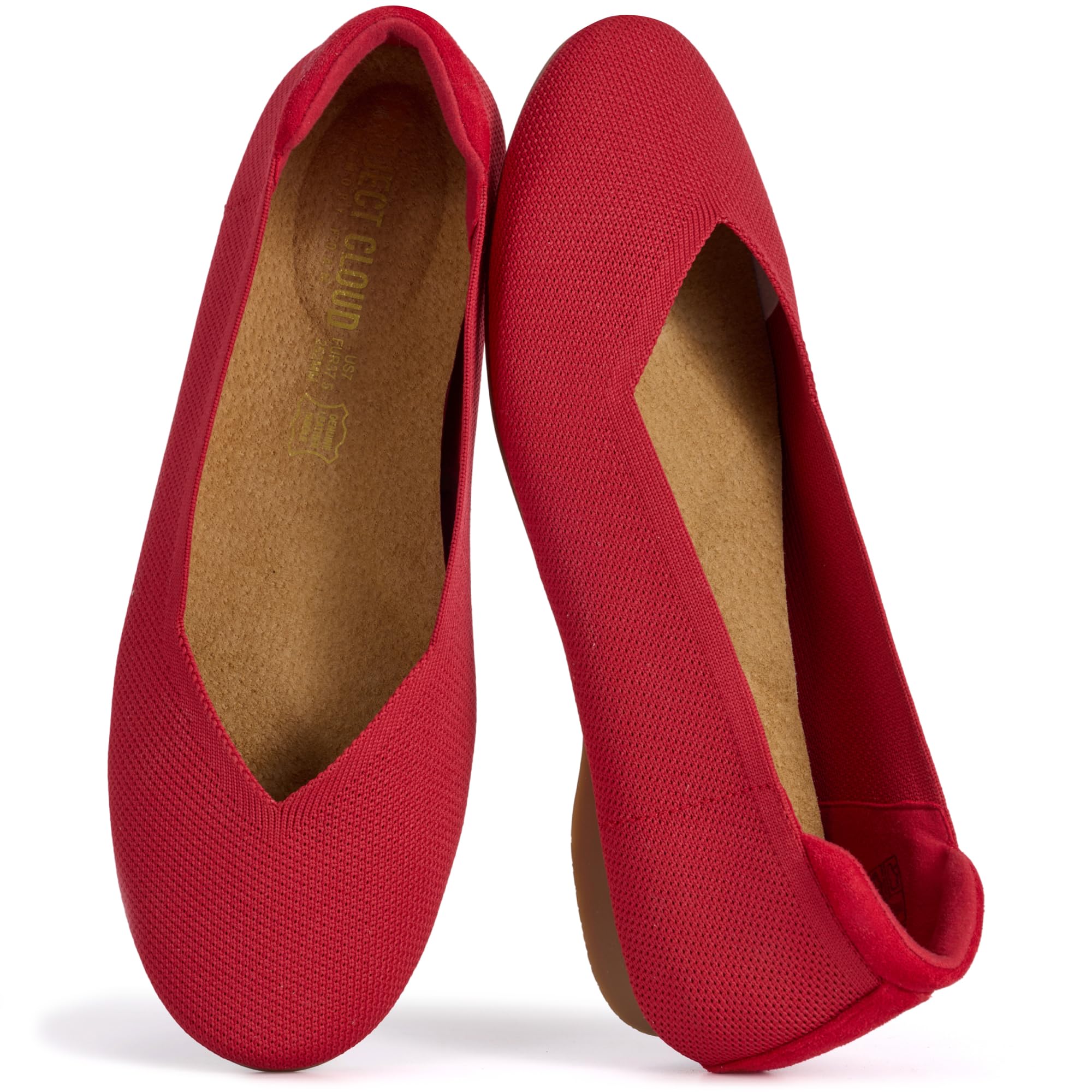 Project Cloud Womens Flats - Memory Foam Insole Ballet Flats for Women Footwear - Non Slip and Lightweight Comfortable Shoes for Women 2026 (Prospect) — view 8