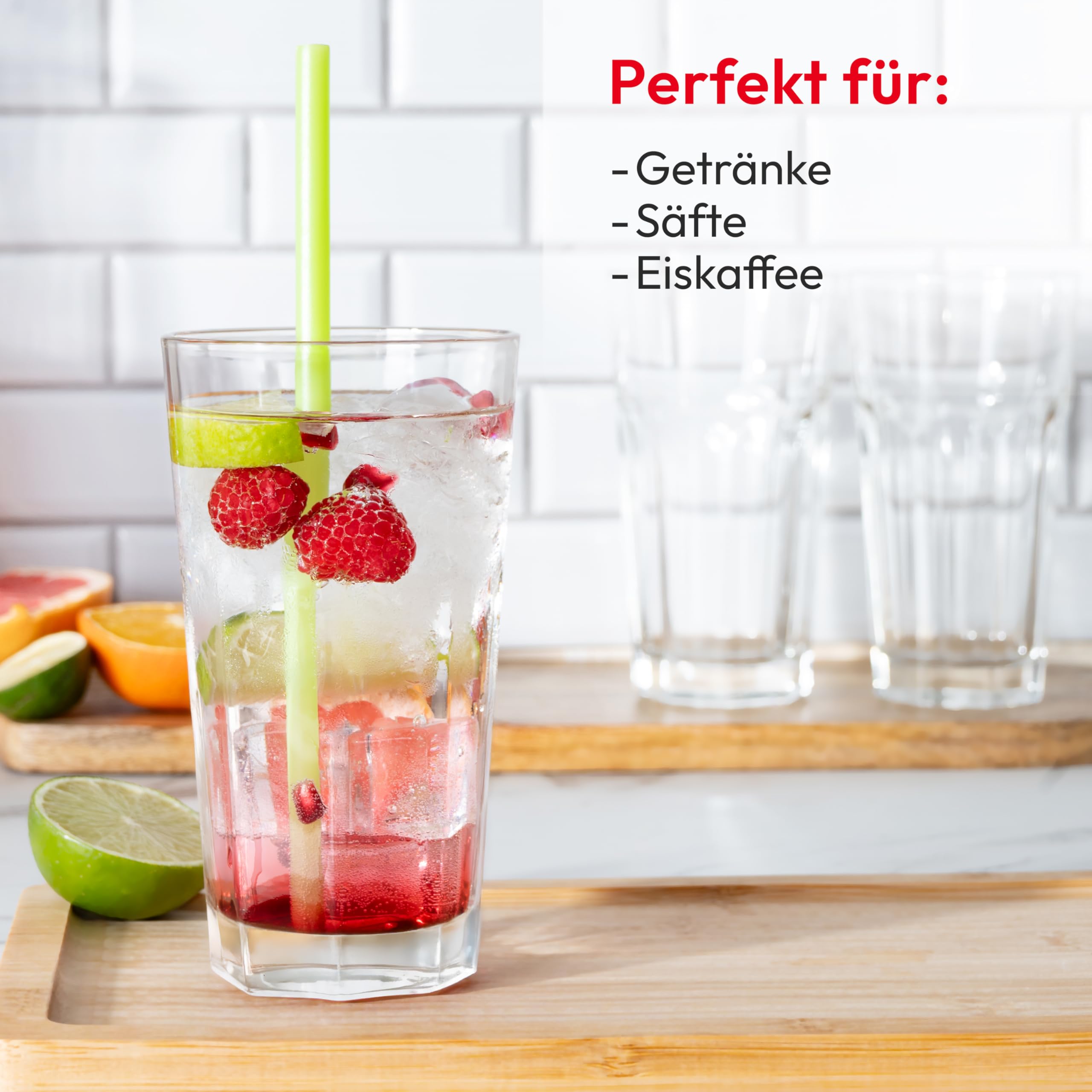 KONZEPT Gläser Set 12 teilig, Glas 270 ml, ideal als Trinkgläser, Wassergläser, Longdrinkgläser