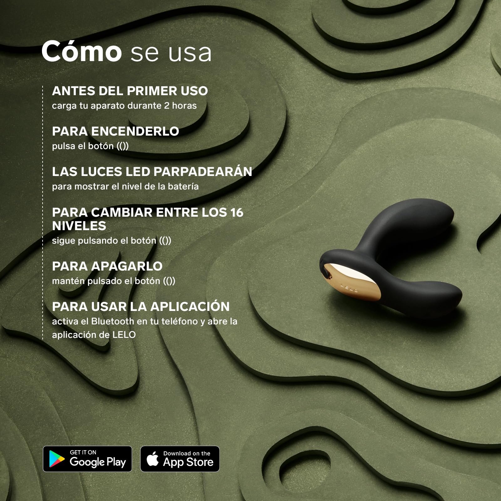 LELO HUGO 2 Masajeador de Próstata con Aplicación, Bluetooth y 10 Modos de Placer, Juguetes Sexuales (Black)