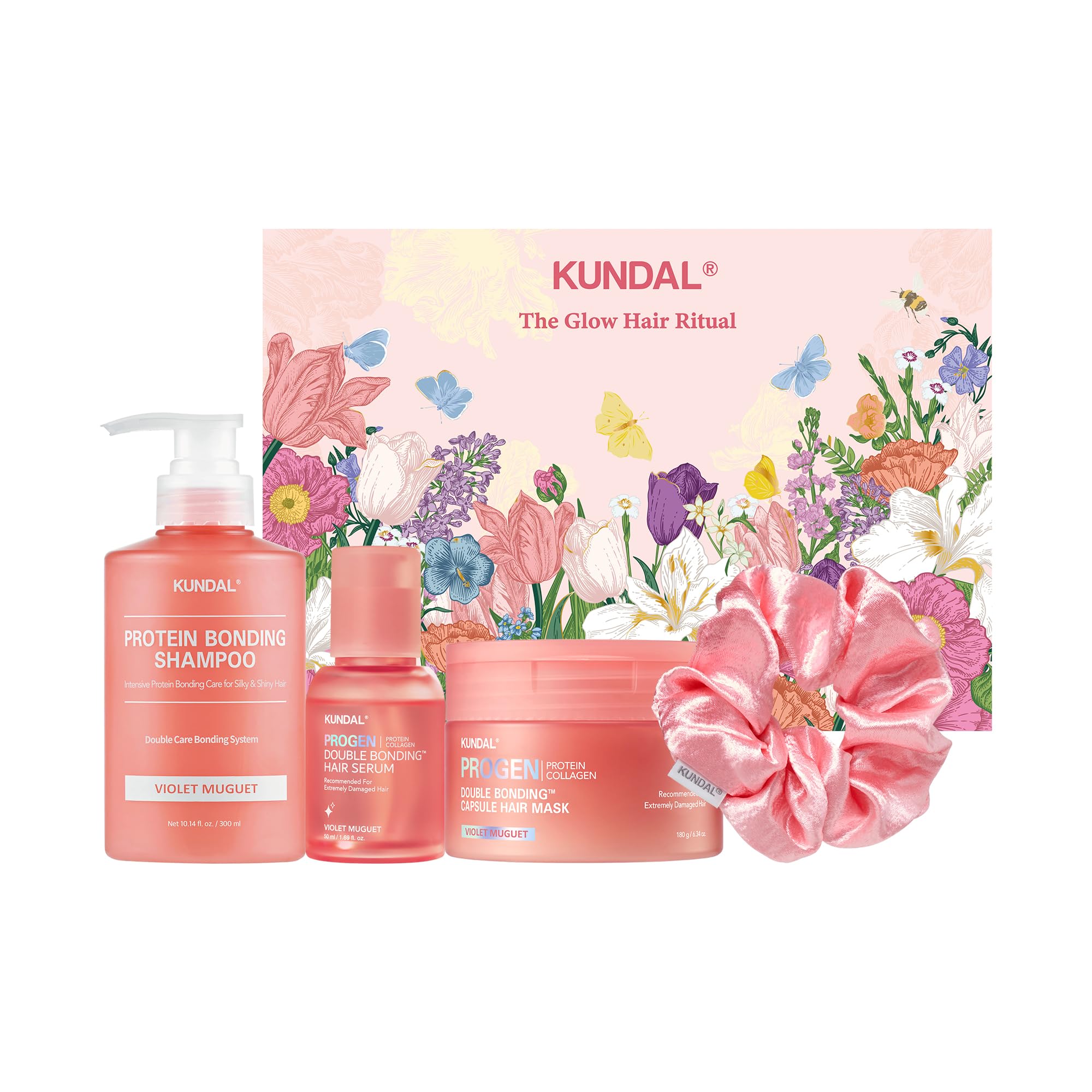 KUNDAL Protein Bonding Set Protein Bonding Shampoo - sets and kits beauty | Mubboo