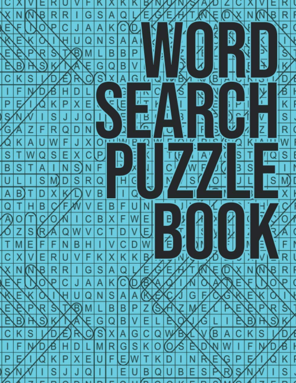 Word Search Puzzle Book: Large Print Word Find Puzzle Book with 158 Puzzles and Solutions