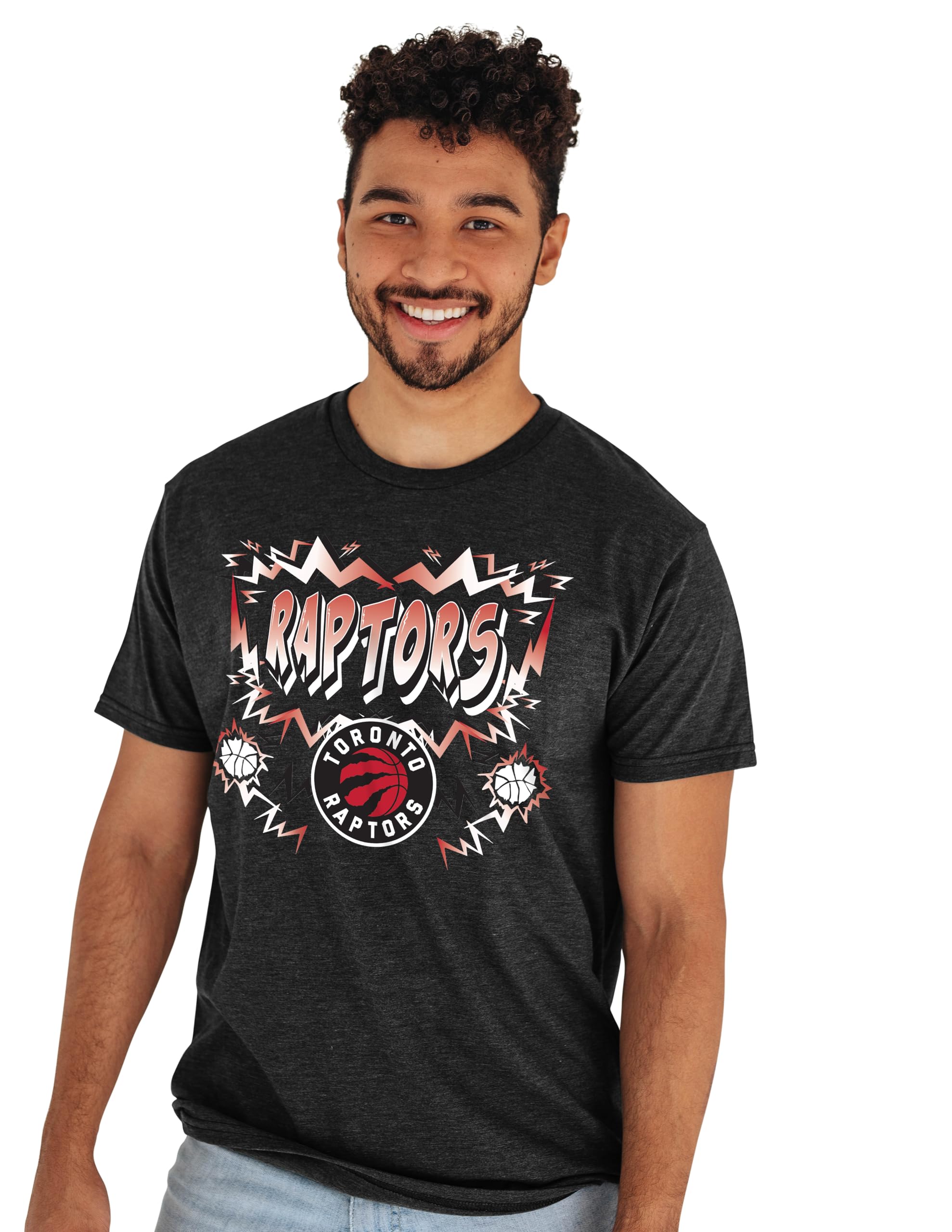 Blue 84 NBA Officially Licensed T-Shirt Heathered Alternate Color Basketball