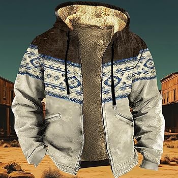 ジャケット・アウター 60,s western jacket American Sportsman Mens Western Aztec Coat Heavy Industry Vintage Cowboy Jacket