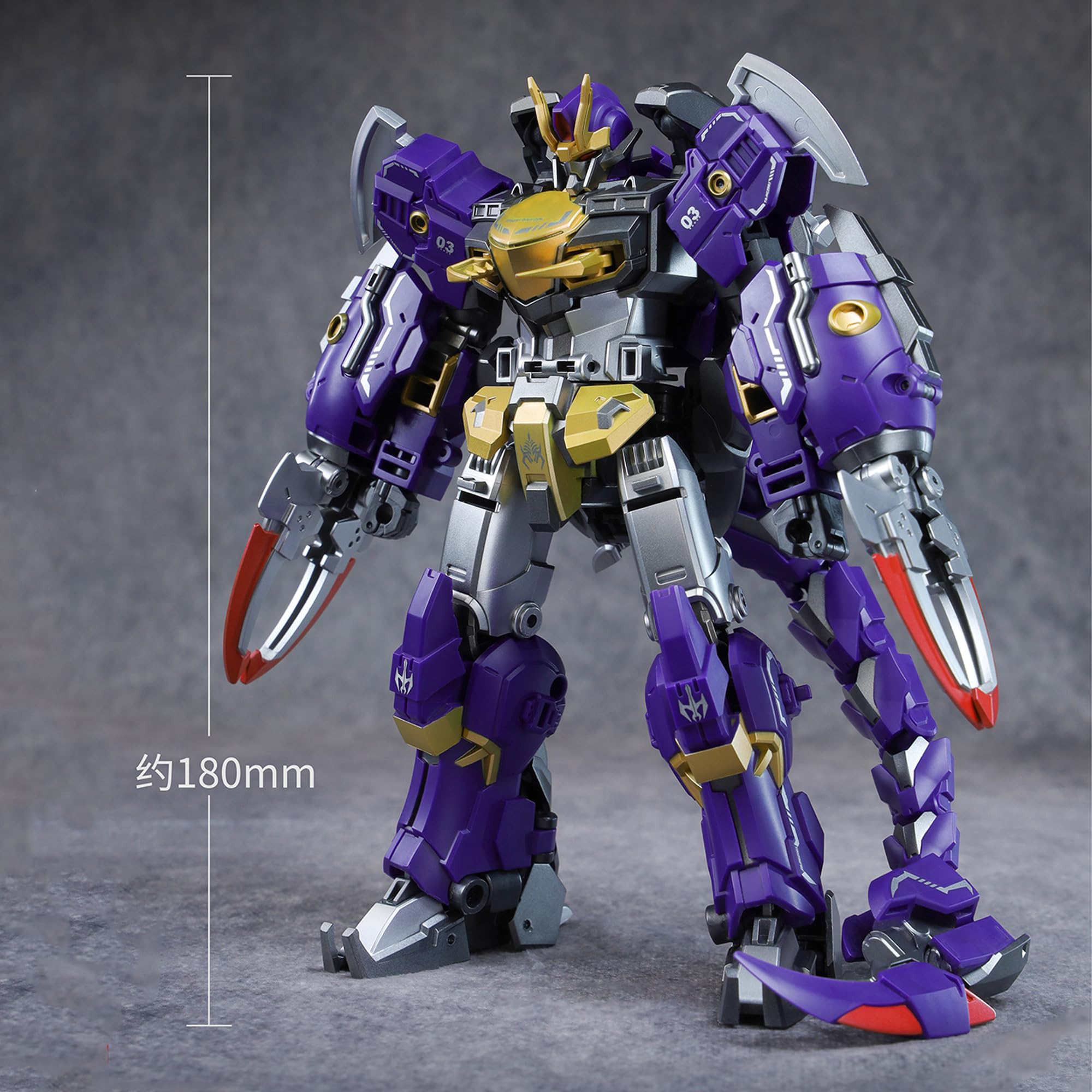 TOYVERSE CANG-Toys 1/18 Transformable Action figurka Trans Age, Bergion Swordion, ruchome stawy, model postaci, od 15 lat