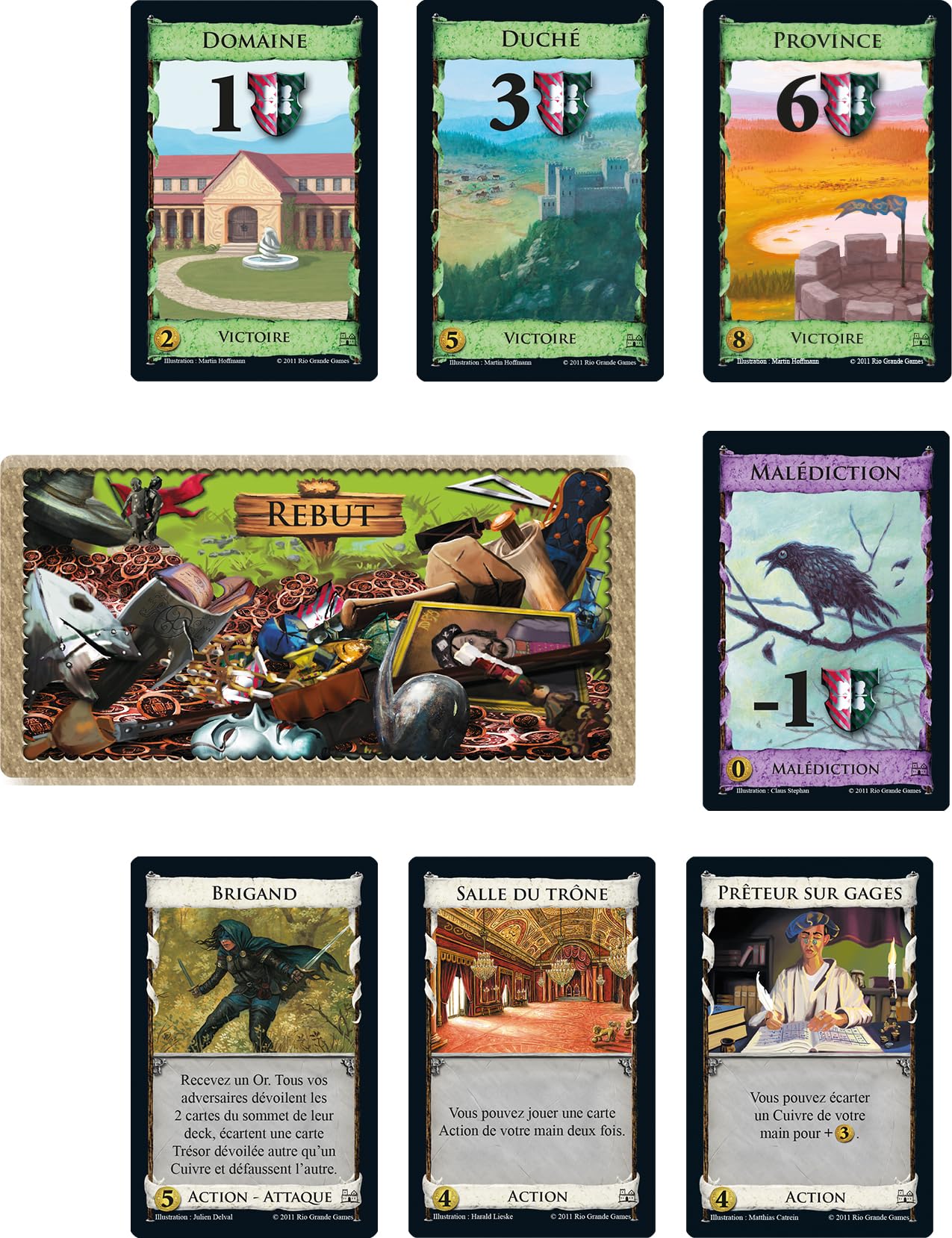 Asmodee - Dominion 2nde Édition - Rio Grande Games - Jeu de Cartes