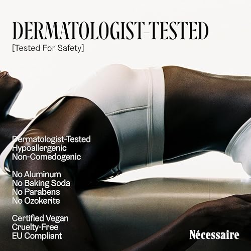 Miniatura 7 de Nécessaire The Deodorant Santal  Desodorante sin aluminio para mujeres y hombres. Tratamiento extra fuerte con ácido mandélico. Libre de bicarbonato