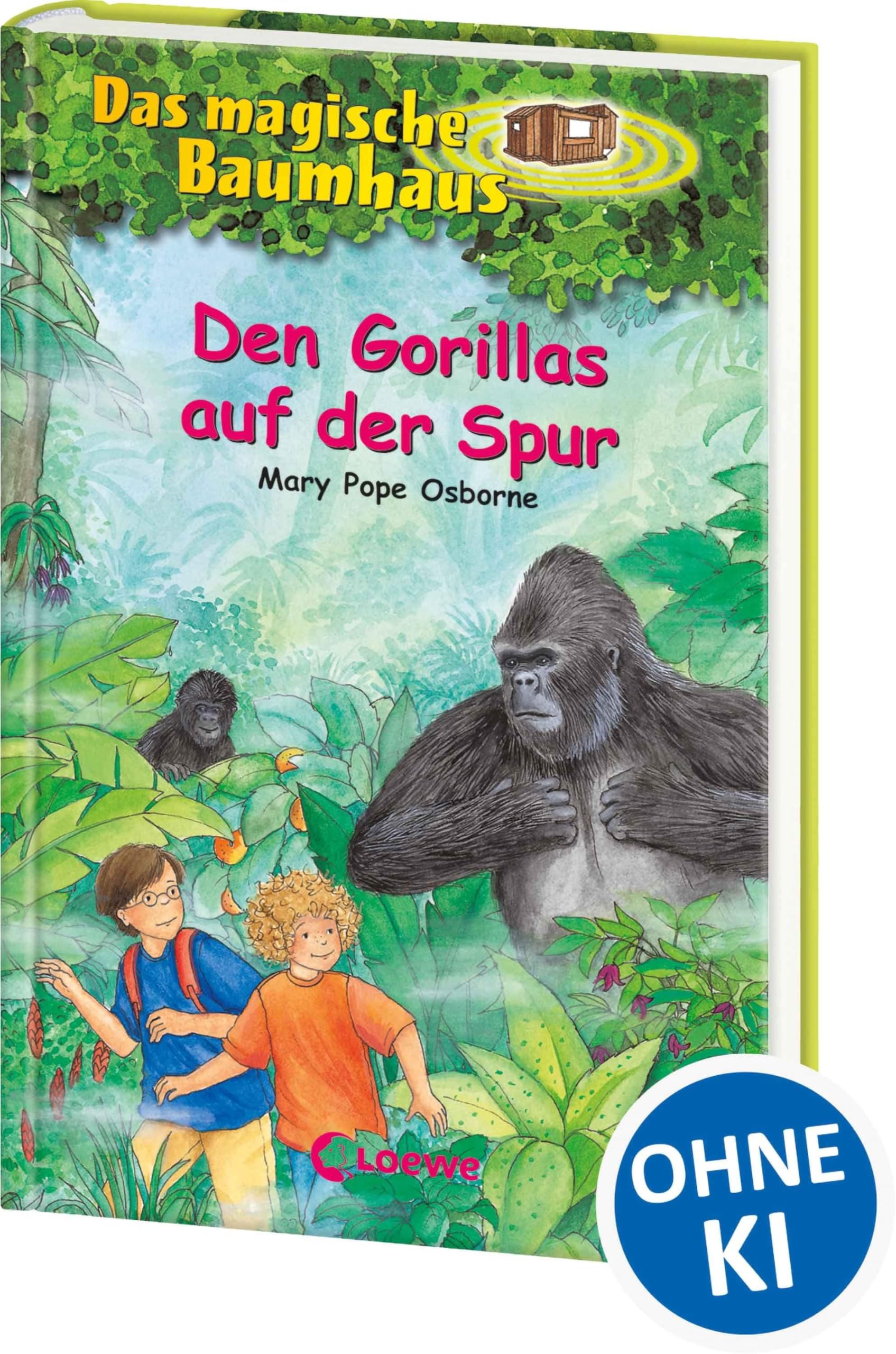 Den Gorillas Auf Der Spur