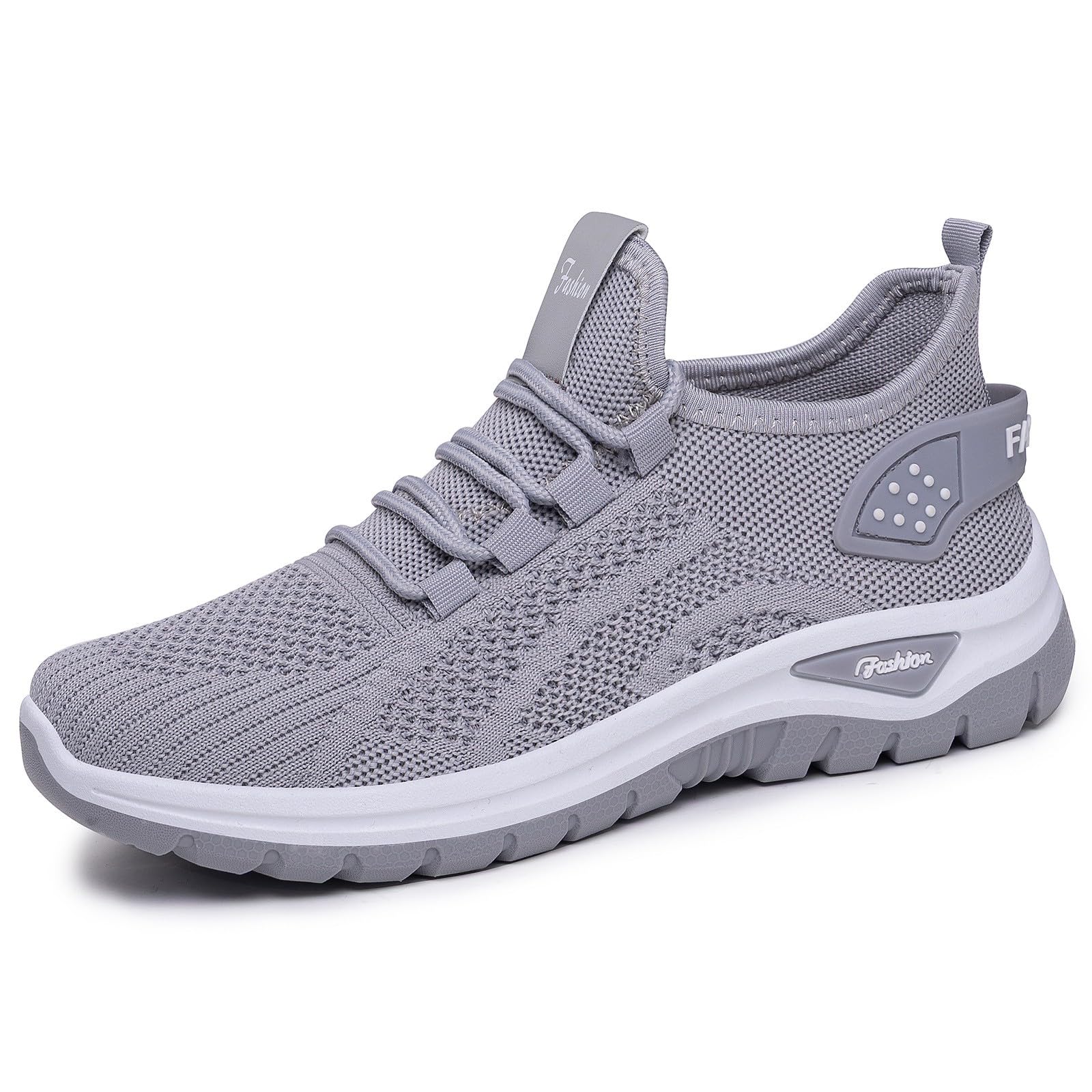Scarpe da Ginnastica da Donna Eleganti Pianta Larga Sneakers Bianche Donna | Scarpe Ginnastica in Pelle Sintetica per Allenamento Palestra Calzature Atletica Leggerezza Assoluta Tessuto Sintetico