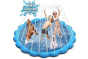 YAUNGEL Splash Pad for Dogs, Doggy Splashing Heaven