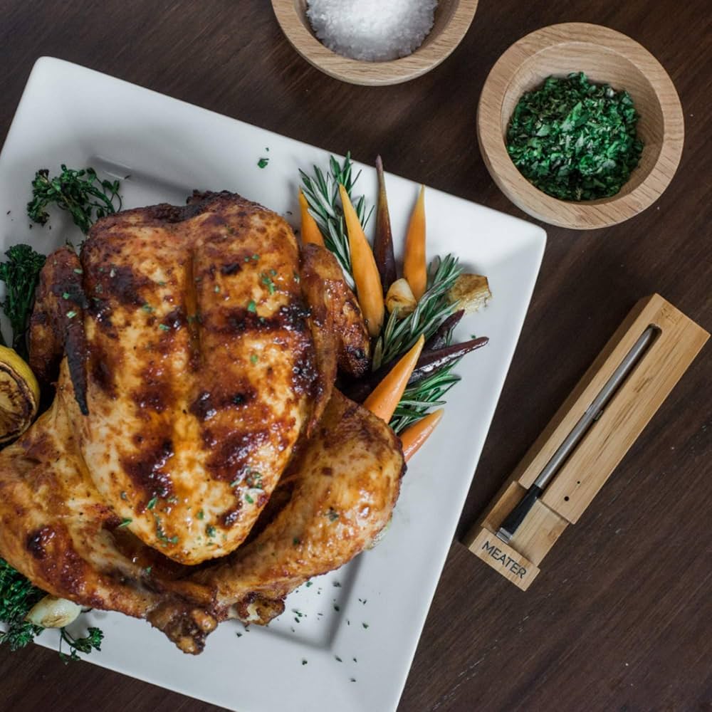 MEATER Plus (ミーター・プラス) ワイヤレス スマート肉温度計 MEATER Plus | Wireless Smart Meat Thermometer | Bluetooth