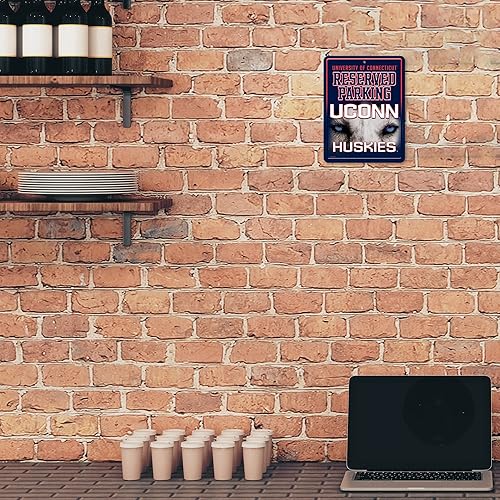 Miniatura 115 de Letrero de metal NCAA de 8.5 x 11 pulgadas, ideal para cueva de hombre, dormitorio, oficina, decoración del hogar Primario