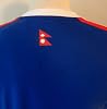 Nepal Men's National Team Away Football Shirt 2024-2026 XL (44 Slim fit UK/US-Large) Blue