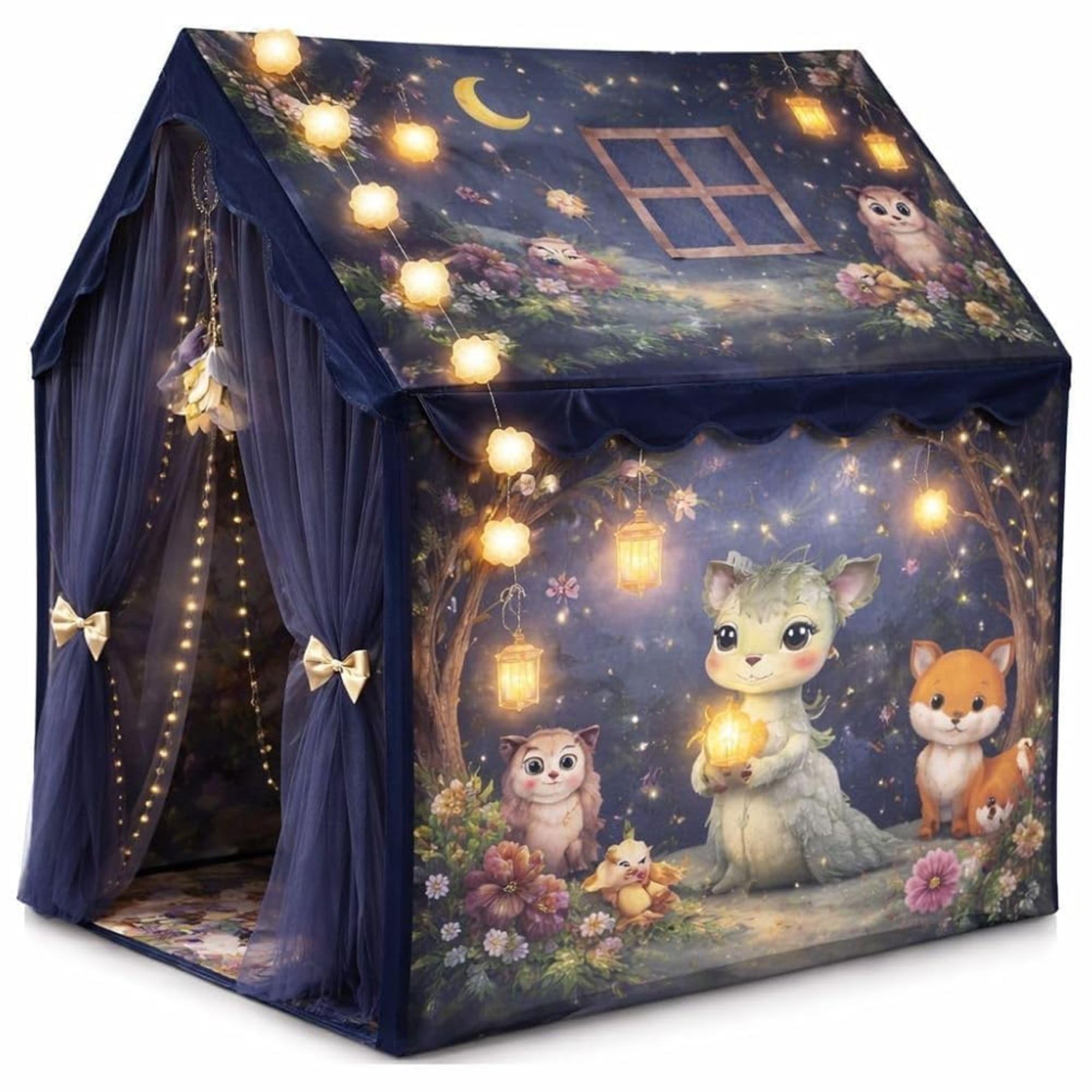 Candy Play Tent House for Kids - Foldable & Easy Setup -21