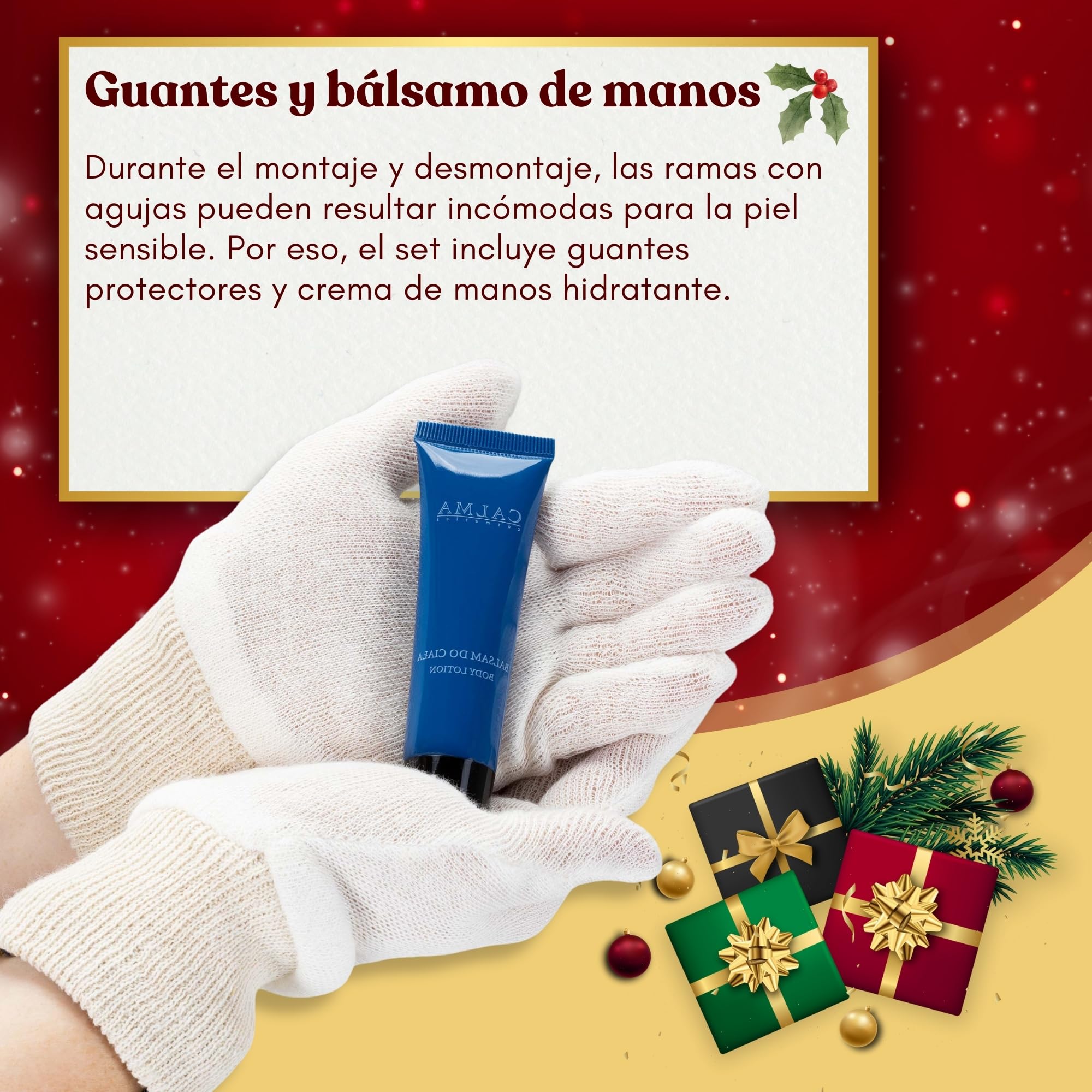 Árbol de Navidad artificial ROYAL TREES de 180 cm – Abeto escandinavo artificial, árbol de Navidad denso con 624 puntas, árbol de abeto realista grande incl. soporte de madera estable y bolsa de