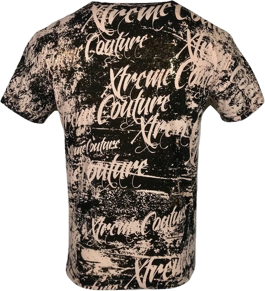 Xtreme Couture by Affliction Men T-ShirtT BLACKTOOTH Skull Biker