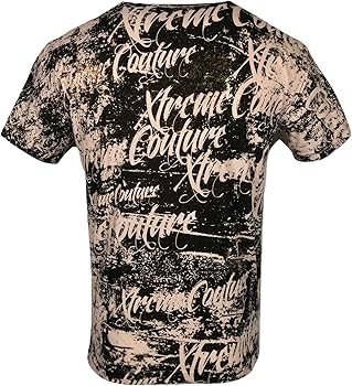 Xtreme Couture by Affliction Men T-ShirtT BLACKTOOTH Skull Biker