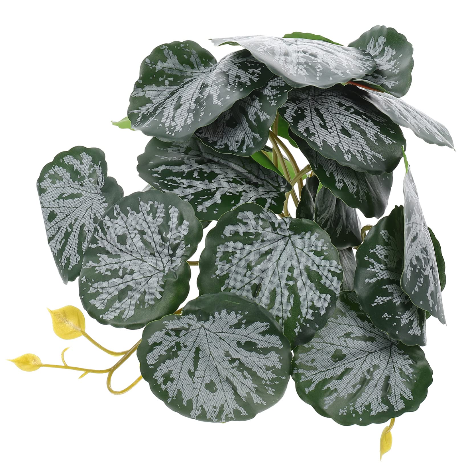 Hohopeti Terrarium Artificial Plant Decor Reptile Tank Plant Accessories Lizard Tank