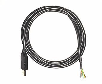 USB to 5v TTL UART Serial Cable, Wire end, 1.5m, Five(5) Pieces, EZsync009