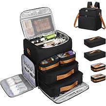 CUBETASTIC Hairstylist Traveling Backpack, Extra Large Cosmetology Bag