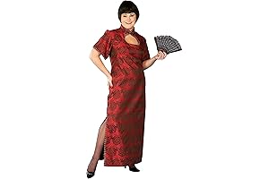 Women's Plus-Size Fortune Cookie Costume Dress: A Sweet Treat for Halloween