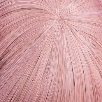 Amazon.com: LABEAUTÉ Pink Twin Ponytails Long Curly Wig for