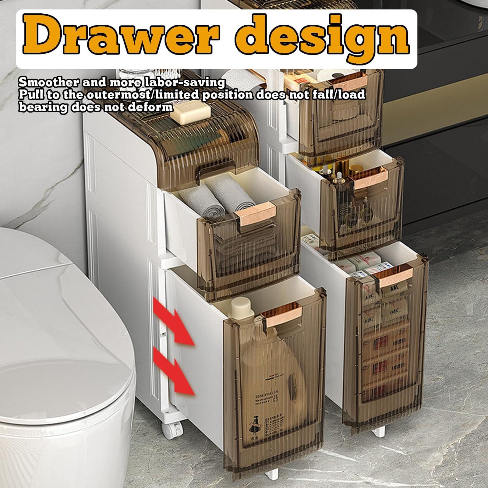 Armario de baño, unidad de almacenamiento de línea delgada, gabinete de piso Delgado, almacenamiento de Papel, organizador de baño, baño, Sala de estar, cocina