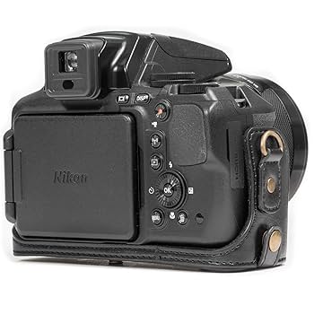 Amazon | MegaGear レザーカメラケース Nikon Coolpix P900
