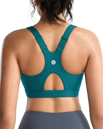 RUNNING GIRL Sports Bras Women High Support Adjustable Straps Sewn in Pads