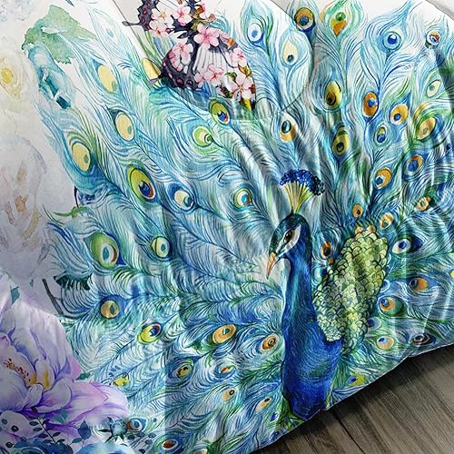 Vista 108 de CVHOUSE Juego de edredón de caballo rosa, tamaño individual, juego de ropa de cama de caballo rosa, juego de edredón suave y transpirable para niños