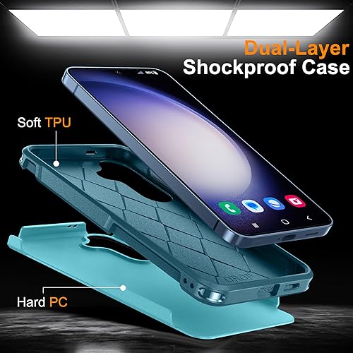 Vista 41 de Oterkin Funda para Samsung Galaxy S24 Plus, protección de grado militar de 10 pies, funda S24 Plus [a prueba de golpes] [resistente a las caídas]