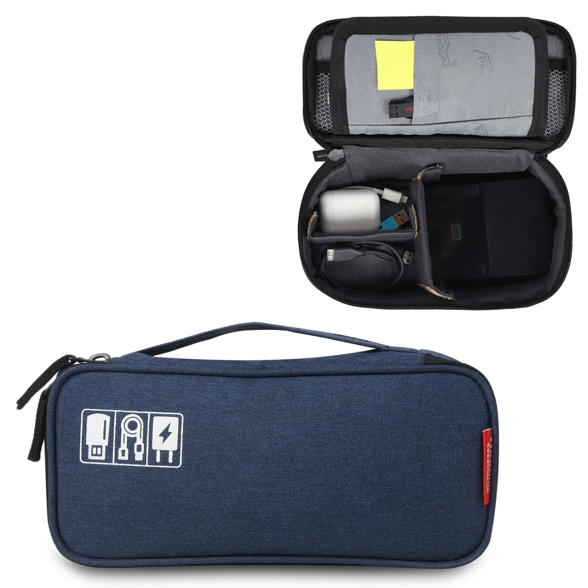 SaleOn Nylon Electronics Accessories Travel Bag Cable Organizer Laptop  Power Supply Mouse Cable Digital Storage Bag Charger Accessories Storage Bag