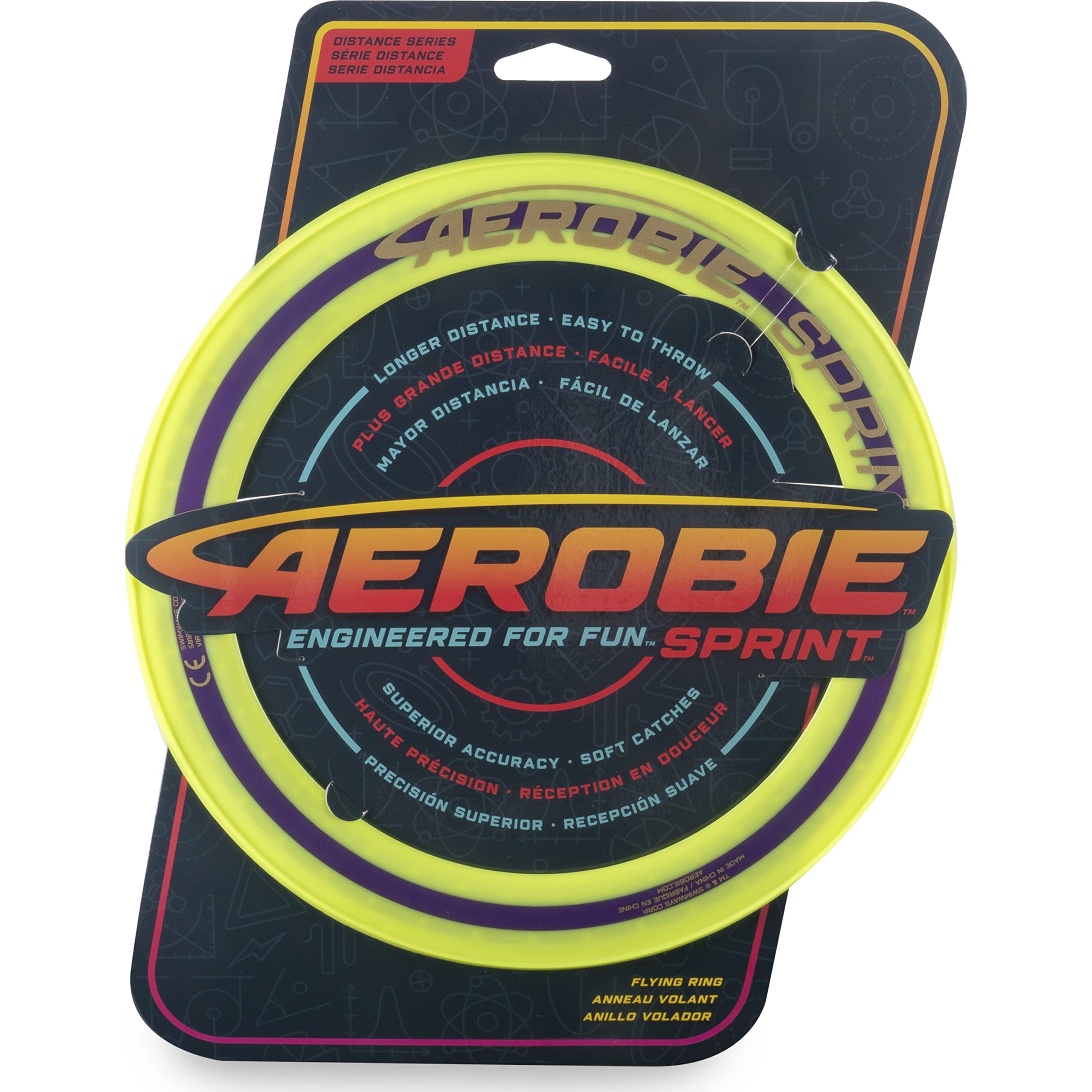 AerobieSprint Flying Ring 10" Diameter Green